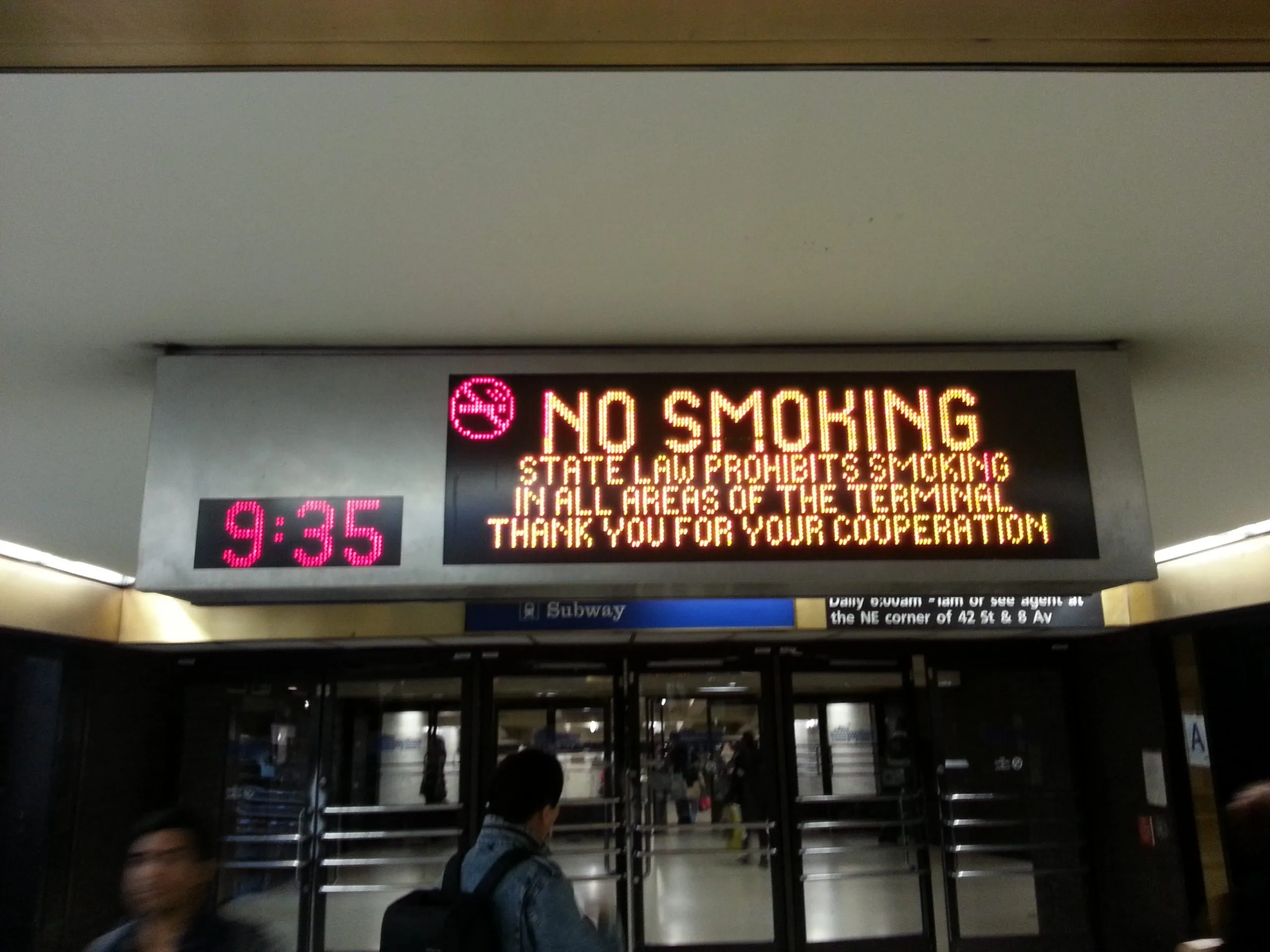 LED Clocks & Information